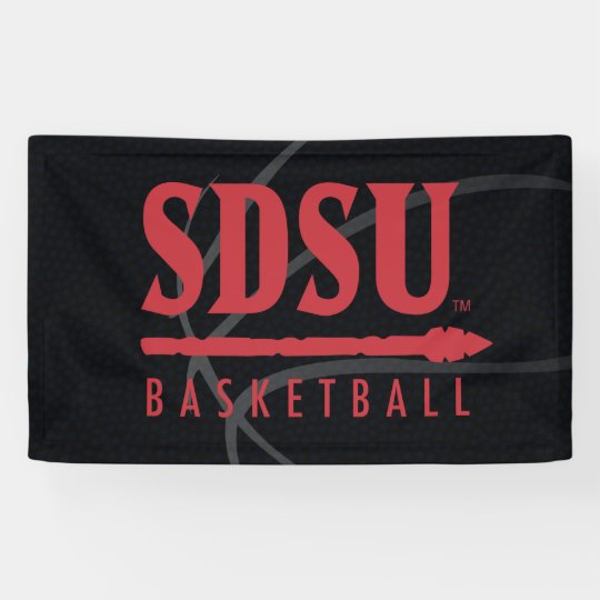 San Diego State University Basketball Banner | Zazzle.com