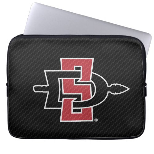 San Diego State University Carbon Fiber Laptop Sleeve
