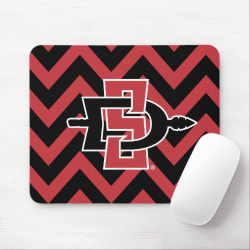 San Diego State University Chevron Mouse Pad