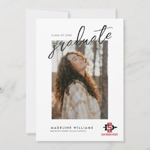 San Diego State University Grad Announcement