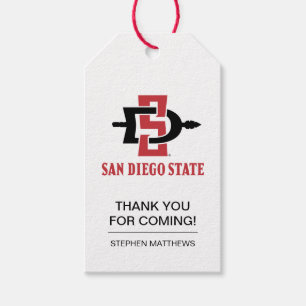 San Diego State University Grad Gift Tags