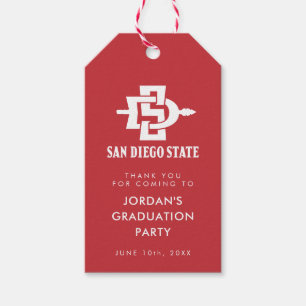 San Diego State University Grad Gift Tags