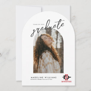 San Diego State University Grad Invitation