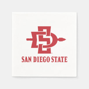 San Diego State University Grad Napkins