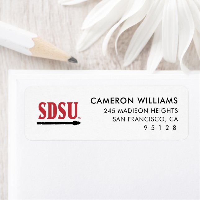 San Diego State University Graduate Label (Insitu)