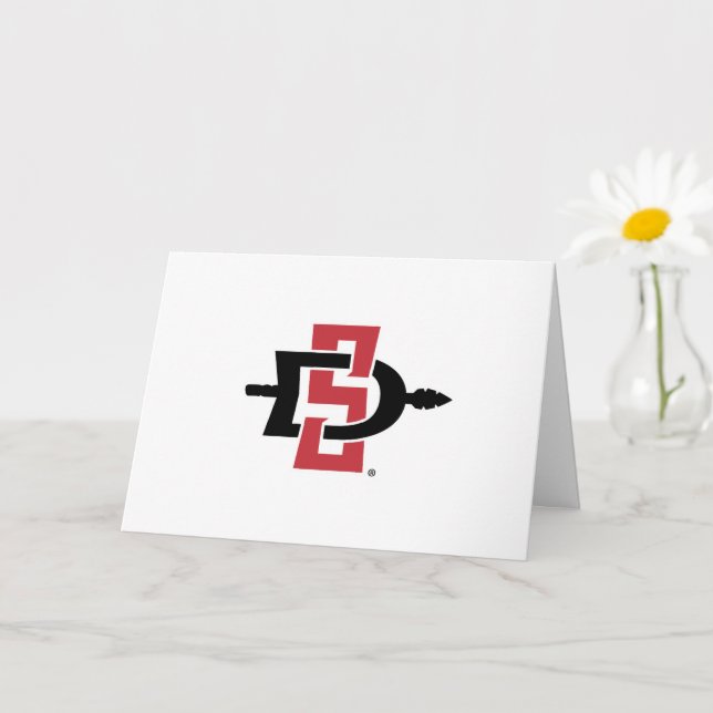 San Diego State University Graduation Design Card (Small Plant)