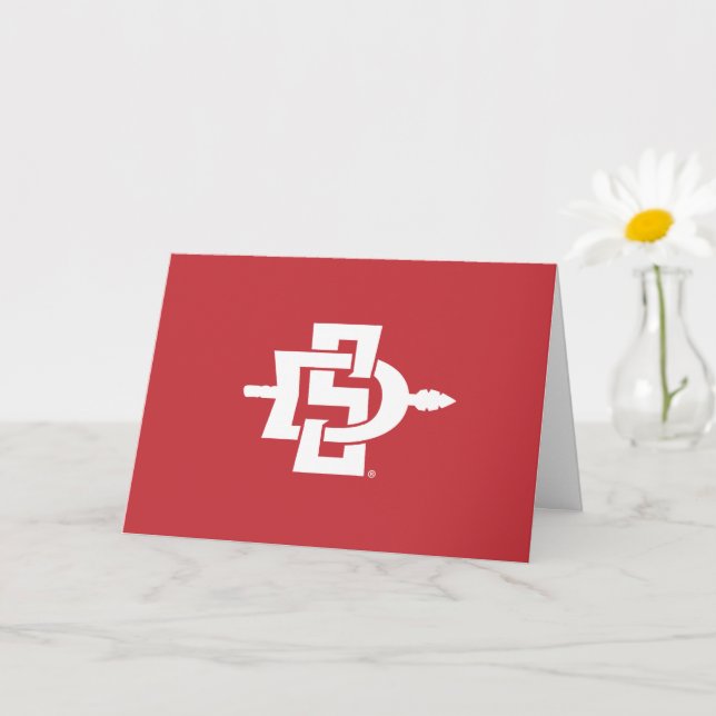 San Diego State University Graduation Design Card (Small Plant)