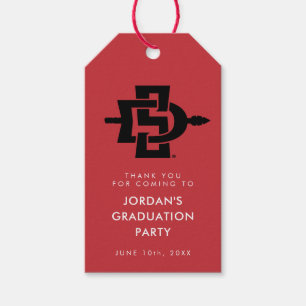 San Diego State University Graduation Design Gift Tags