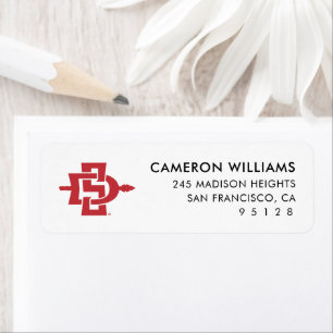 San Diego State University Graduation Design Label