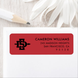San Diego State University Graduation Design Label
