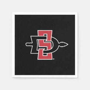 San Diego State University Graduation Design Napkins
