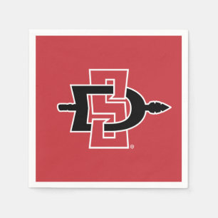 San Diego State University Graduation Design Napkins