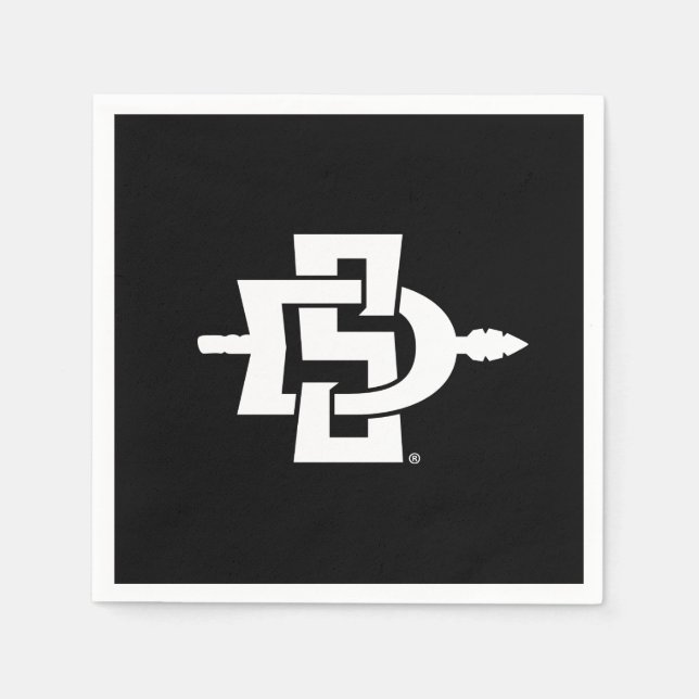 San Diego State University Graduation Design Napkins (Front)