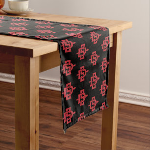 San Diego State University Graduation Design Short Table Runner