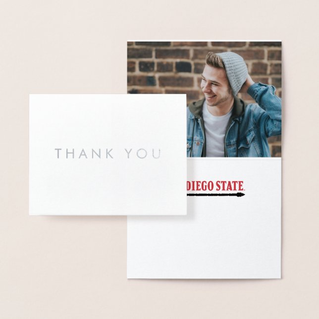 San Diego State University Graduation Foil Card (Display)