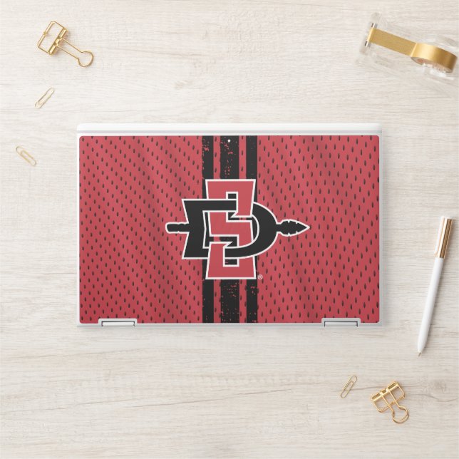 San Diego State University Jersey HP Laptop Skin (Desk)