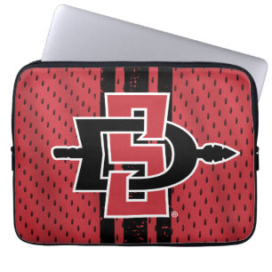 San Diego State University Jersey Laptop Sleeve