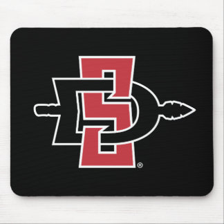 San Diego State University Logo_000000.ai Mouse Pad