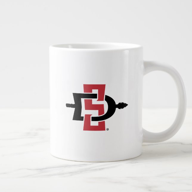 San Diego State University Logo Giant Coffee Mug (Right)
