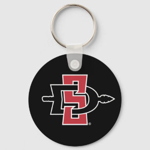 San Diego State University Logo Keychain