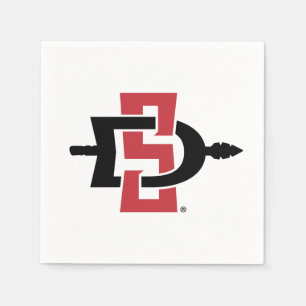 San Diego State University Logo Napkins