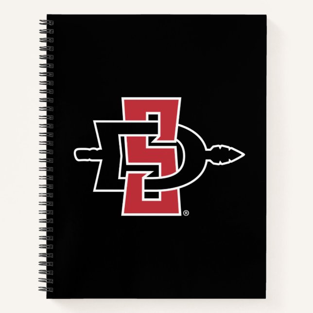 San Diego State University Logo Notebook (Front)