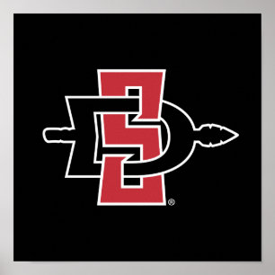 San Diego State University Logo Poster