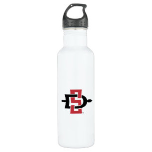 San Diego State University Logo Stainless Steel Water Bottle