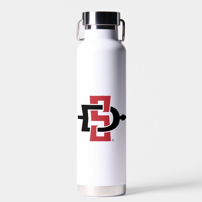 San Diego State University Logo Water Bottle (Front)