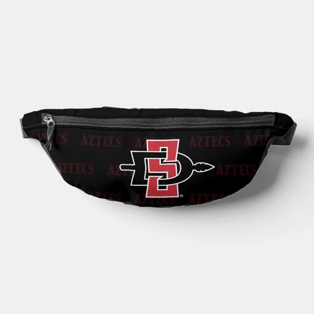 San Diego State University Logo Watermark Fanny Pack (Lay Down)