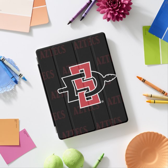San Diego State University Logo Watermark iPad Smart Cover (In Situ)