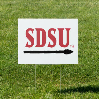 San Diego State University SDSU Aztecs Sign