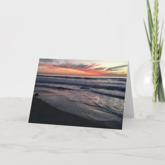 San Diego Sunset Card (Front)