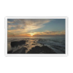 San Diego Sunset I California Seascape Acrylic Tray