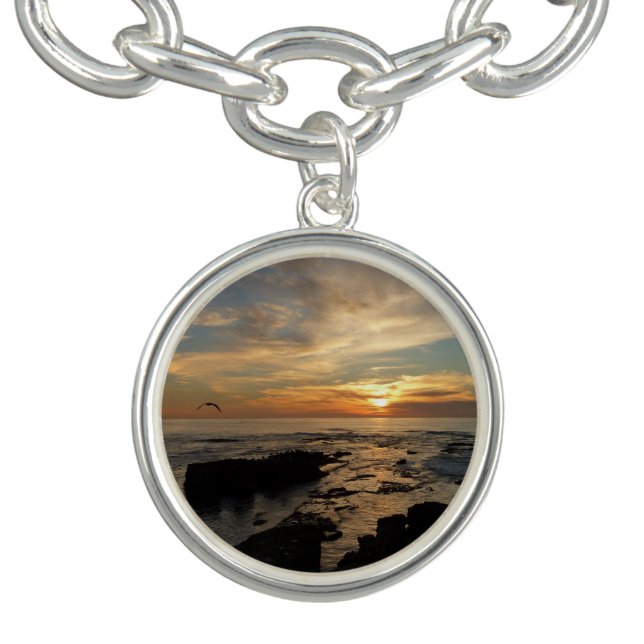 San Diego Sunset I California Seascape Bracelet (Design)