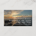 San Diego Sunset I California Seascape Business Card
