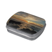 San Diego Sunset I California Seascape Candy Tin (Side)