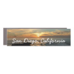 San Diego Sunset I California Seascape Car Magnet
