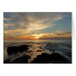 San Diego Sunset I California Seascape Card