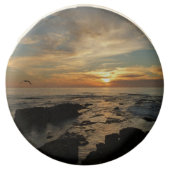 San Diego Sunset I California Seascape Chocolate Covered Oreo (Front)