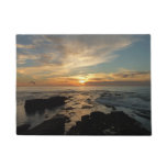 San Diego Sunset I California Seascape Doormat