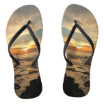 San Diego Sunset I California Seascape Flip Flops