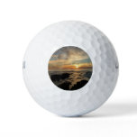 San Diego Sunset I California Seascape Golf Balls