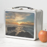 San Diego Sunset I California Seascape Metal Lunch Box