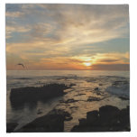 San Diego Sunset I California Seascape Napkin
