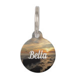 San Diego Sunset I California Seascape Pet ID Tag