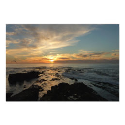 San Diego Sunset I California Seascape Photo Print