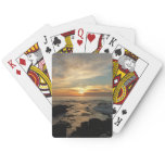 San Diego Sunset I California Seascape Playing Cards