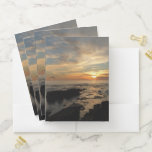 San Diego Sunset I California Seascape Pocket Folder