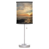 San Diego Sunset I California Seascape Table Lamp (Left)